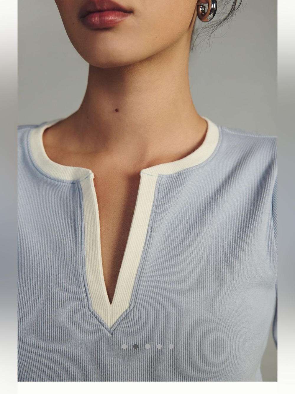 Maeve split neck top - Picture 4 of 6